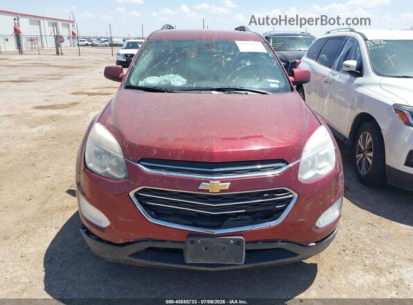 2GNALCEK3H1510776 2017 CHEVROLET EQUINOX Red Вид щитка приладів
