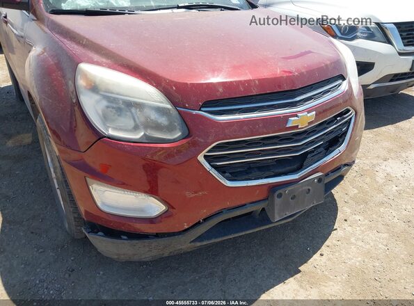 2GNALCEK3H1510776 2017 CHEVROLET EQUINOX Red Вид спереду