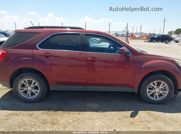 2GNALCEK3H1510776 2017 CHEVROLET EQUINOX Red Вид задньої частини салону