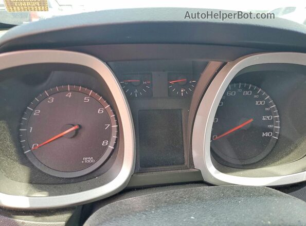2GNALCEK3H6209492 2017 CHEVROLET EQUINOX Blue Instrument cluster view