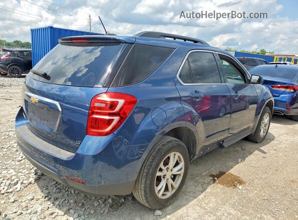 2GNALCEK3H6209492 2017 CHEVROLET EQUINOX Blue Rear right