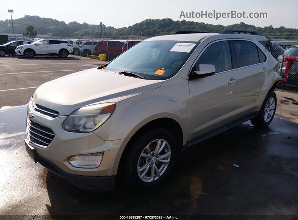 2GNALCEK4G1108392 2016 CHEVROLET EQUINOX Silver Vista tres cuartos delantera izquierda