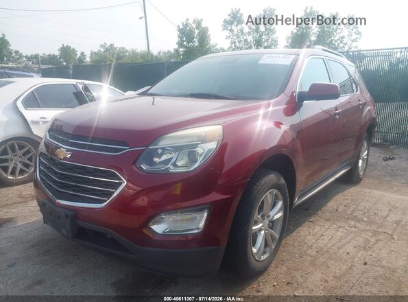 2GNALCEK4G6244718 2016 CHEVROLET EQUINOX Red Front left