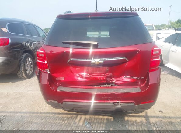 2GNALCEK4G6244718 2016 CHEVROLET EQUINOX Red 