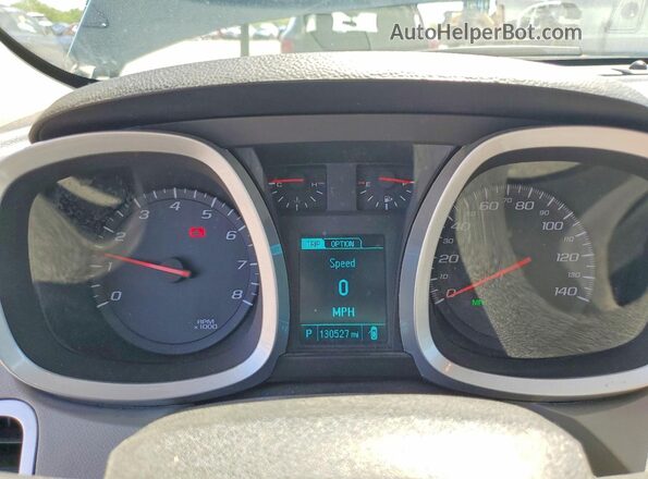 2GNALCEK4G6326822 2016 CHEVROLET EQUINOX Black Instrument cluster view