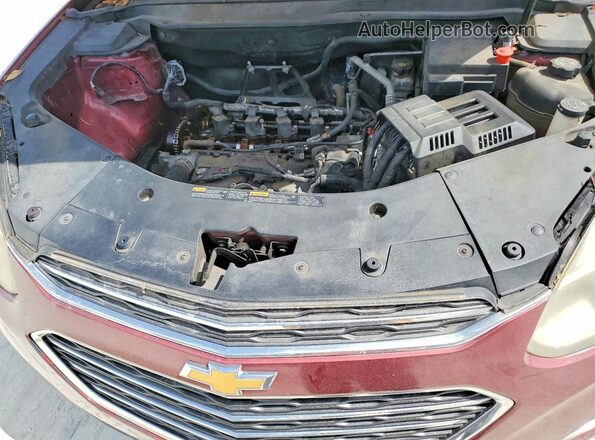 2GNALCEK4G6353793 2016 CHEVROLET EQUINOX Burgundy Engine compartment view