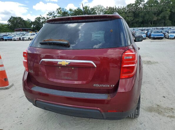 2GNALCEK4G6353793 2016 CHEVROLET EQUINOX Burgundy Rear view