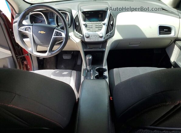 2GNALCEK4G6353793 2016 CHEVROLET EQUINOX Burgundy Dashboard view