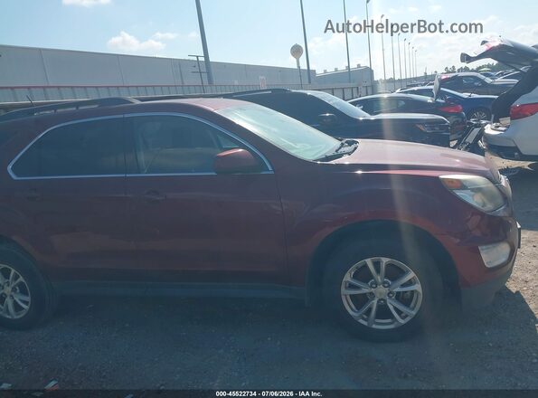 2GNALCEK4H1568444 2017 CHEVROLET EQUINOX Бордовый Вид задней части салона