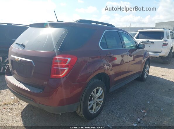 2GNALCEK4H1568444 2017 CHEVROLET EQUINOX Бордовый Задняя правая четверть
