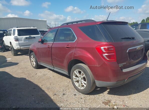 2GNALCEK4H1568444 2017 CHEVROLET EQUINOX Бордовый Задняя левая четверть