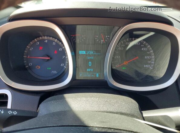 2GNALCEK5G1112371 2016 CHEVROLET EQUINOX White Вид щитка приладів