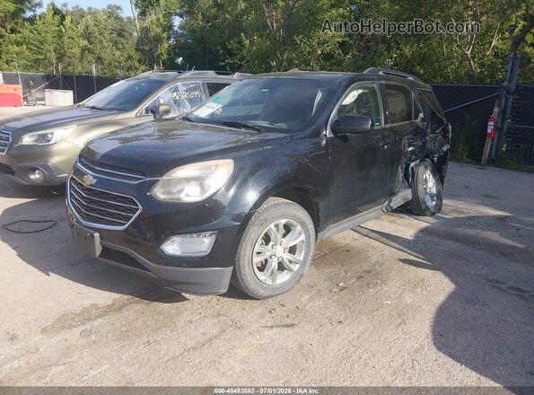 2GNALCEK5G1175616 2016 CHEVROLET EQUINOX Черный Передняя левая четверть