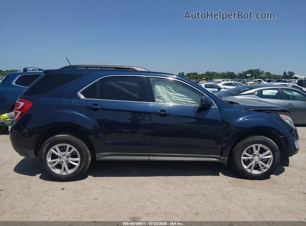 2GNALCEK5G1181836 2016 CHEVROLET EQUINOX Dark Blue Vista del cuadro de instrumentos