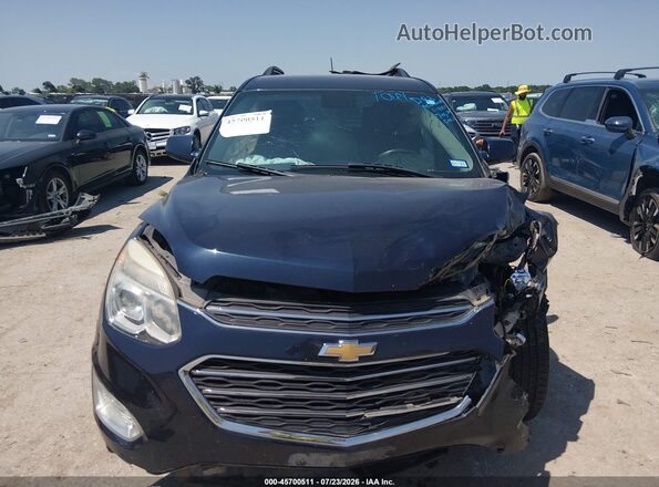 2GNALCEK5G1181836 2016 CHEVROLET EQUINOX Dark Blue Vista del salpicadero