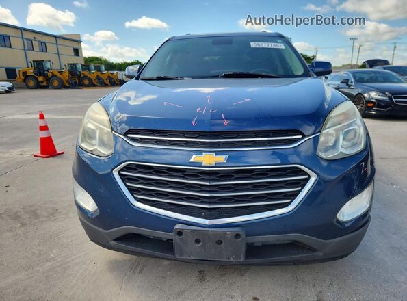 2GNALCEK5G6168281 2016 CHEVROLET EQUINOX Blue Դիմացի տեսք
