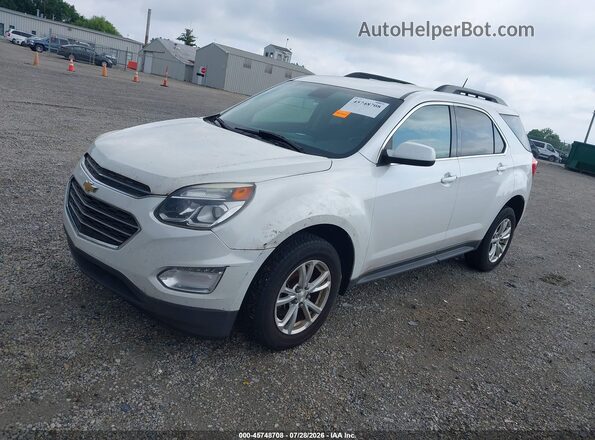 2GNALCEK5H1547389 2017 CHEVROLET EQUINOX White წინა მარცხენა ხედი სამი მეოთხედიდან