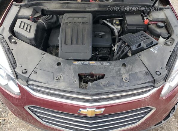 2GNALCEK5H6160604 2017 CHEVROLET EQUINOX Burgundy Շարժիչի բաժամունքի տեսք