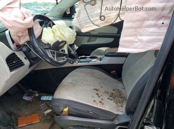2GNALCEK5H6251078 2017 CHEVROLET EQUINOX Black Widok wnętrza z przodu