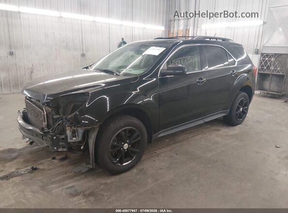 2GNALCEK5H6293217 2017 CHEVROLET EQUINOX Black Առջևի ձախ երեք քառորդ տեսարան