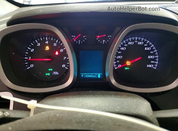 2GNALCEK5H6351553 2017 CHEVROLET EQUINOX Silver Vista del cuadro de instrumentos
