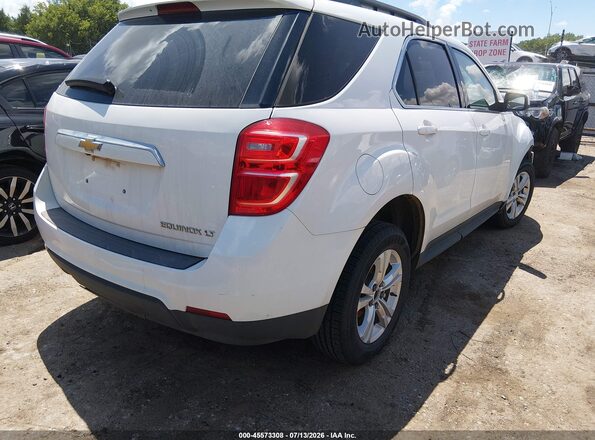 2GNALCEK6G6271841 2016 CHEVROLET EQUINOX White Задня права чверть