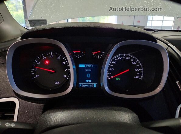 2GNALCEK6G6340365 2016 CHEVROLET EQUINOX Silver Սարքավորումների վահանակի տեսք