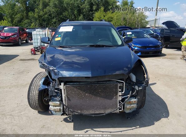2GNALCEK6H1546073 2017 CHEVROLET EQUINOX Blue Rear interior view