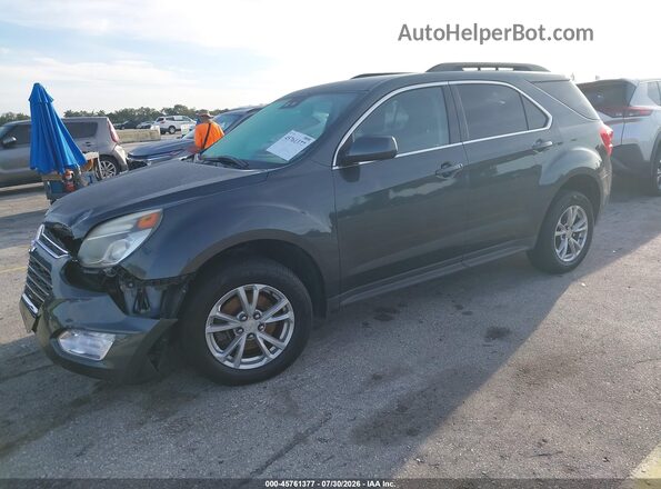 2GNALCEK6H1557395 2017 CHEVROLET EQUINOX Gray Vista tres cuartos delantera izquierda