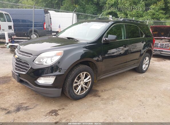 2GNALCEK6H1589022 2017 CHEVROLET EQUINOX Black წინა მარცხენა ხედი სამი მეოთხედიდან