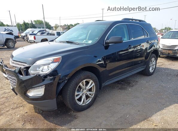 2GNALCEK6H1592275 2017 CHEVROLET EQUINOX Black წინა მარცხენა ხედი სამი მეოთხედიდან