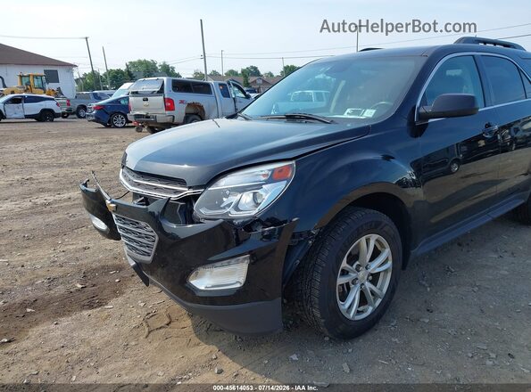 2GNALCEK6H1592275 2017 CHEVROLET EQUINOX Black წინა ხედი