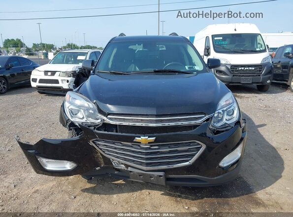 2GNALCEK6H1592275 2017 CHEVROLET EQUINOX Black ხელსაწყოთა პანელის ხედი