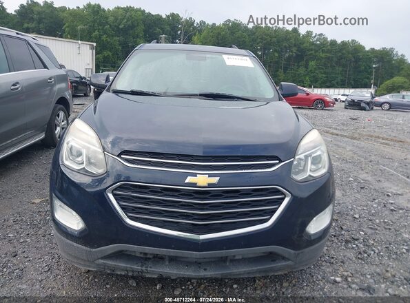 2GNALCEK6H1612573 2017 CHEVROLET EQUINOX Dark Blue Front view