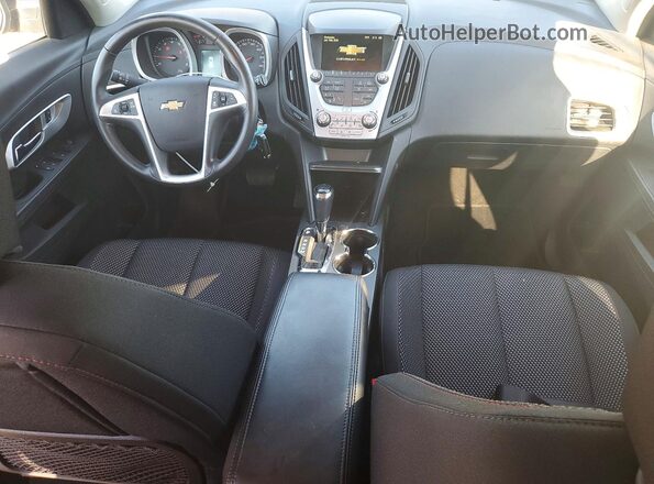 2GNALCEK6H1616378 2017 CHEVROLET EQUINOX Черный Вид панели приборов