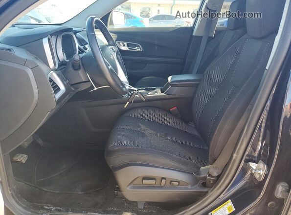 2GNALCEK6H1616378 2017 CHEVROLET EQUINOX Черный Вид салона спереди