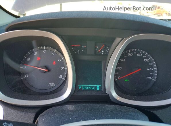 2GNALCEK6H1616378 2017 CHEVROLET EQUINOX Черный Вид щитка приборов