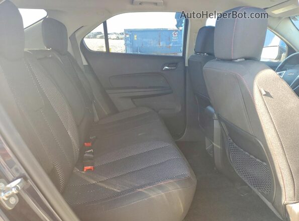 2GNALCEK6H1616378 2017 CHEVROLET EQUINOX Черный Вид задней части салона