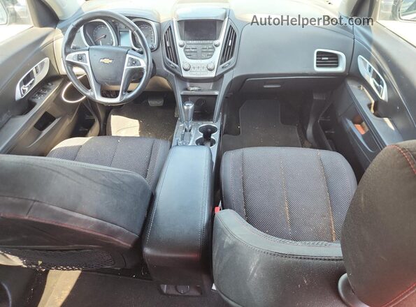 2GNALCEK6H6265944 2017 CHEVROLET EQUINOX Black Widok deski rozdzielczej