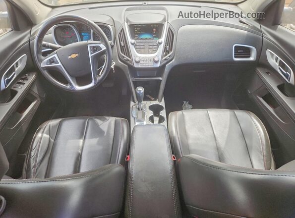 2GNALCEK6H6292867 2017 CHEVROLET EQUINOX Black Dashboard view