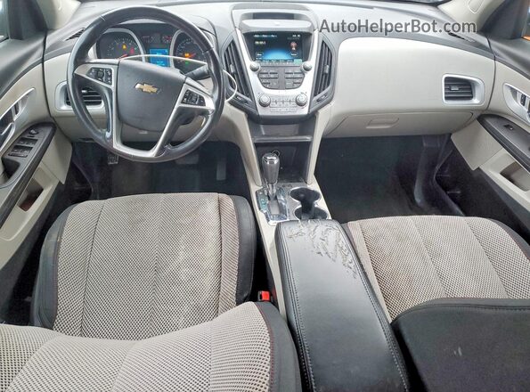 2GNALCEK6H6314852 2017 CHEVROLET EQUINOX Gray Вид панелі приладів