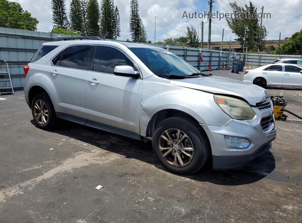 2GNALCEK7G1142049 2016 CHEVROLET EQUINOX Silver Przód prawy