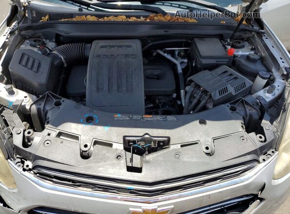 2GNALCEK7G1142049 2016 CHEVROLET EQUINOX Silver Widok komory silnika