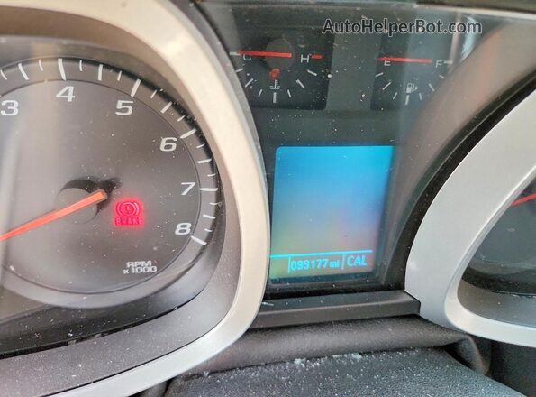 2GNALCEK7G1155321 2016 CHEVROLET EQUINOX White Instrument cluster view