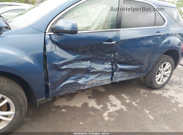 2GNALCEK7G6227623 2016 CHEVROLET EQUINOX Blue Front view