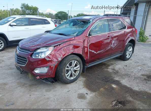 2GNALCEK7G6273792 2016 CHEVROLET EQUINOX Burgundy Առջևի ձախ երեք քառորդ տեսարան
