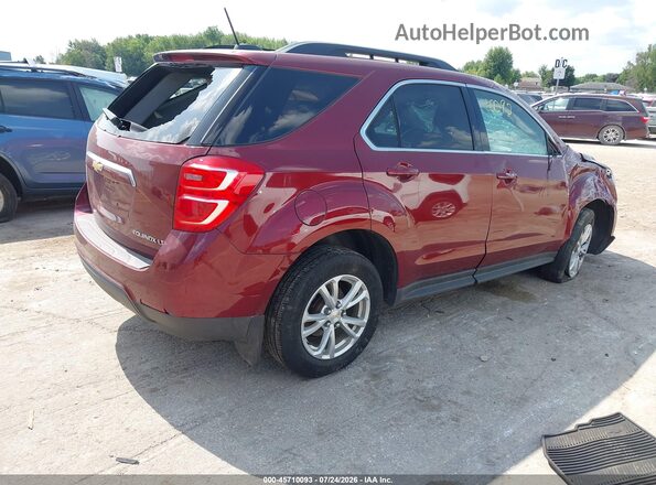 2GNALCEK7G6273792 2016 CHEVROLET EQUINOX Burgundy Հետևի աջ