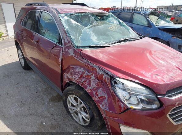 2GNALCEK7G6273792 2016 CHEVROLET EQUINOX Burgundy Դիմացի տեսք