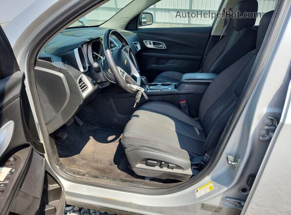 2GNALCEK7G6298756 2016 CHEVROLET EQUINOX Silver Вид салону спереду