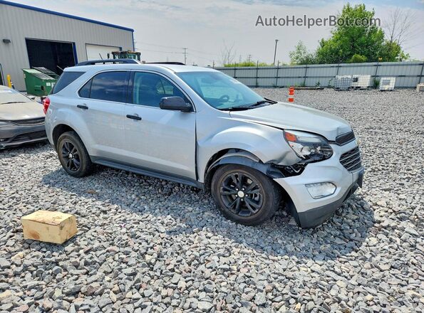 2GNALCEK7G6298756 2016 CHEVROLET EQUINOX Silver Передня права чверть